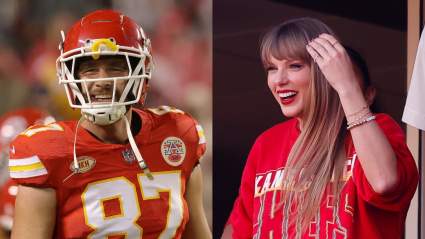 Photo of Chiefs TE Travis Kelce & Taylor Swift at Holiday Party Sparks Rumor