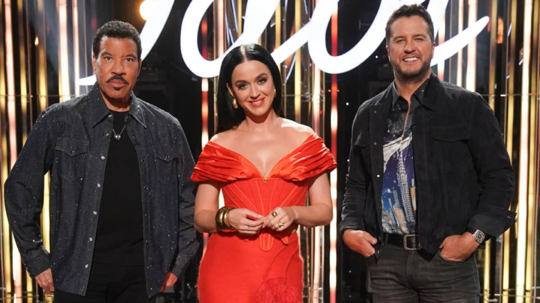 Lionel Richie, Katy Perry, and Luke Bryan appear on 'American Idol.'