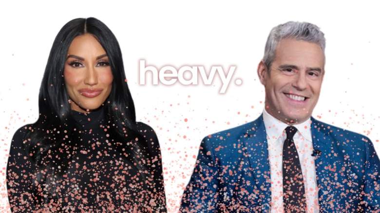 Monica Garcia and Andy Cohen
