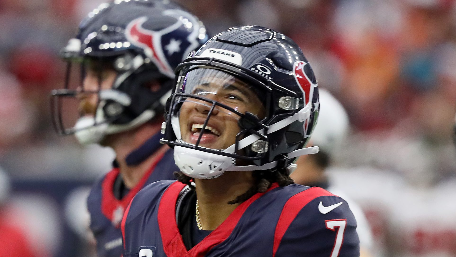 Texans QB C.J. Stroud Gushes on Stefon Diggs, Tank Dell Health Status ...