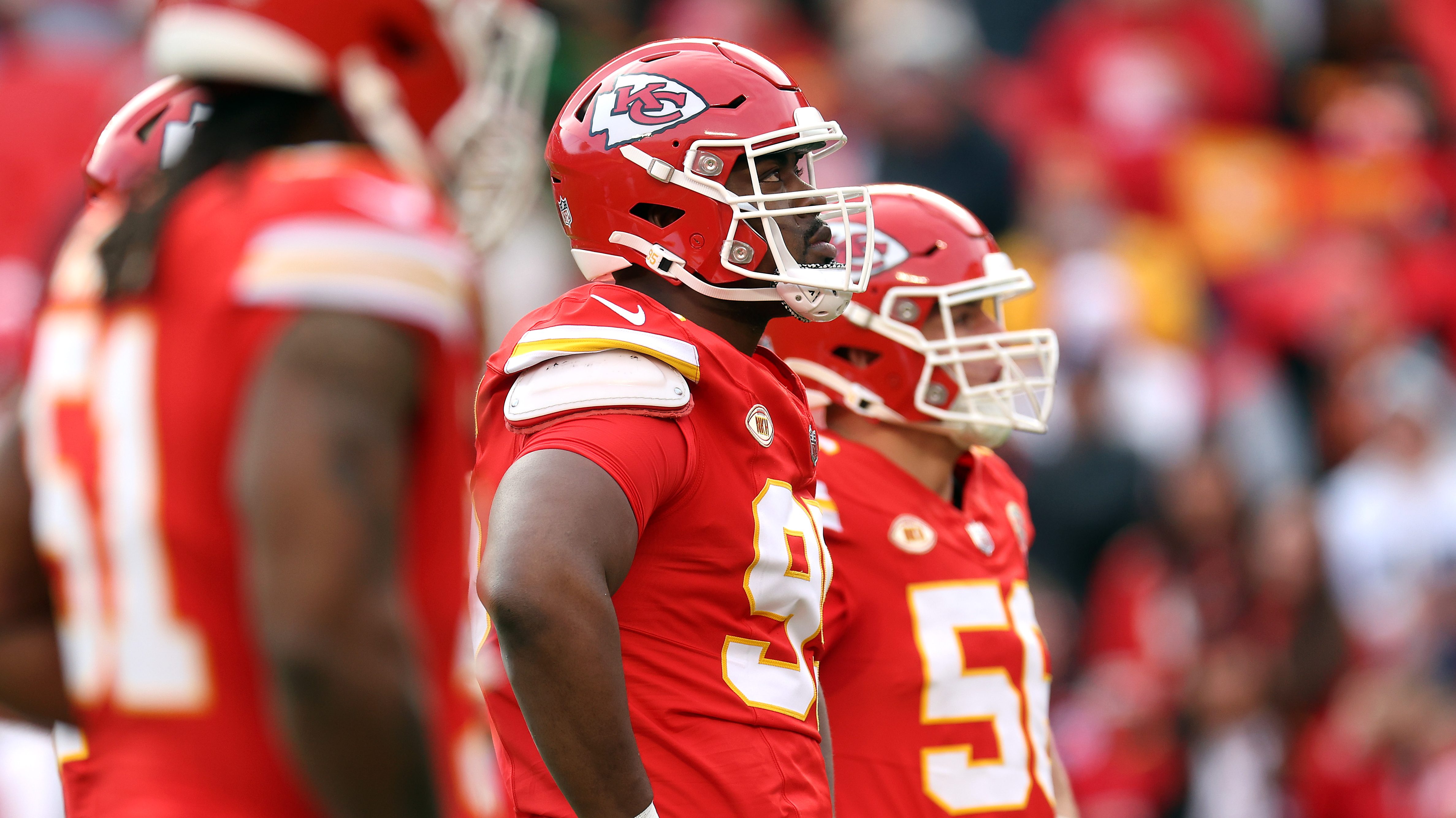 Chiefs' Chris Jones, Mahomes Address Tyreek Hill Playoff Matchup