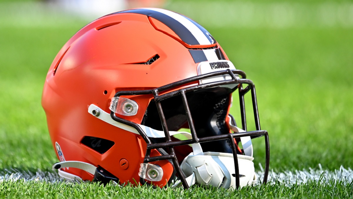 The Cleveland Browns 2024 Opponents Are Locked In Heavy Com   Cleveland Browns Helmet 