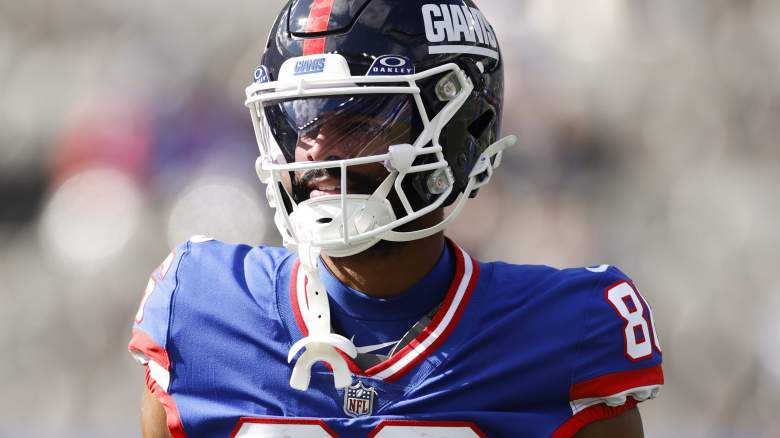 Giants WR Darius Slayton could be replaced with Malik Nabers in 2024.