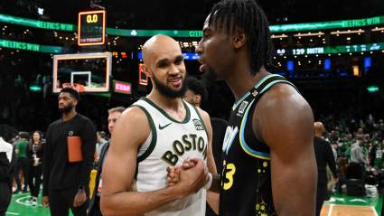 Derrick White’s Father Reacts to Aaron Nesmith’s Big Night Against the Celtics