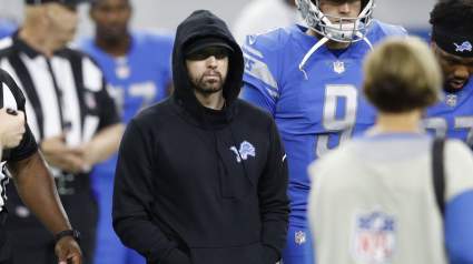 Lions Superfan Eminem’s ‘Salute’ to 49ers Fans at NFC Championship Goes Viral