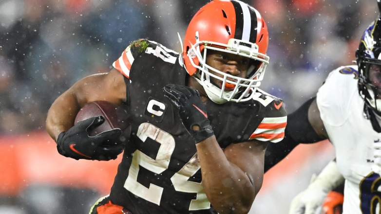 The Browns running game struggled without Nick Chubb.
