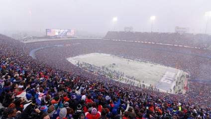 Bills-Steelers Wild Card Game Postponed Due To Weather