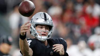 Former Raiders QB & WR Sign With League Outside of NFL