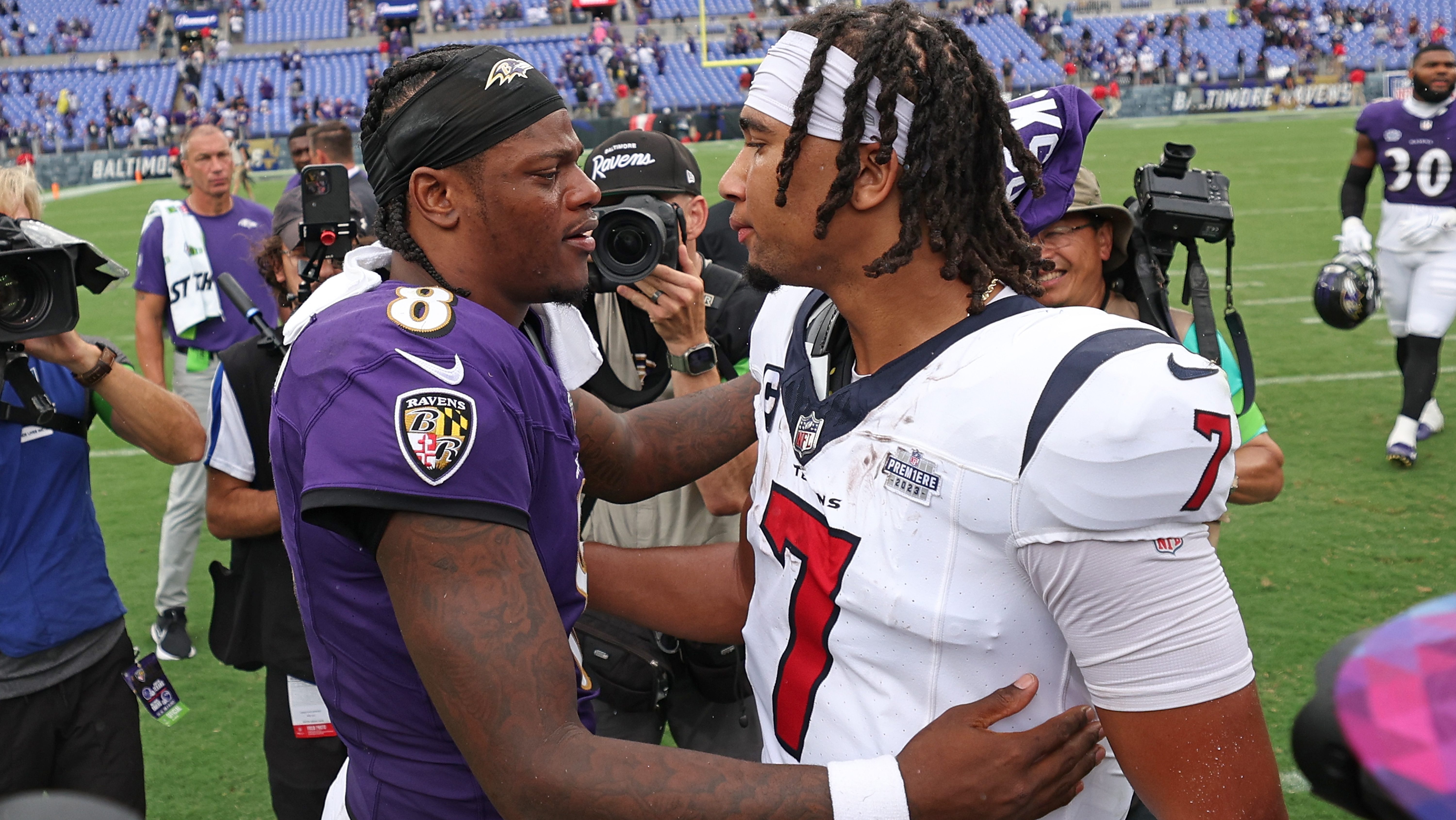 Ravens' Lamar Jackson Had A Message For Texans QB C.J. Stroud