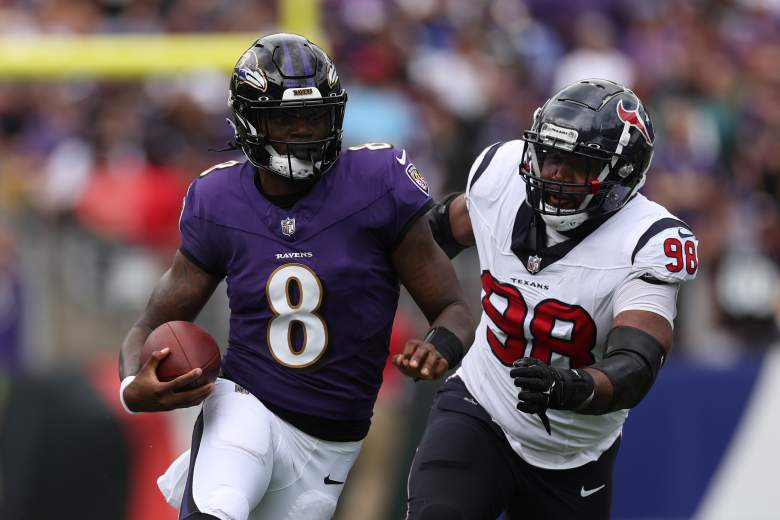 Ravens vs. Texans, Lamar Jackson