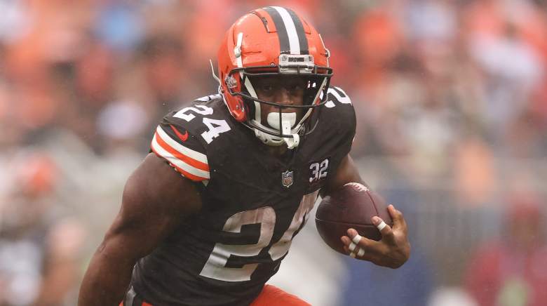 The Cleveland Browns said Nick Chubb is doing good but didn't have much of an update on when he could be back on the field next season.