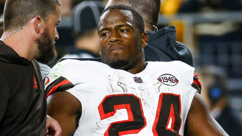 The Cleveland Browns face a tough decision on the future of Nick Chubb.