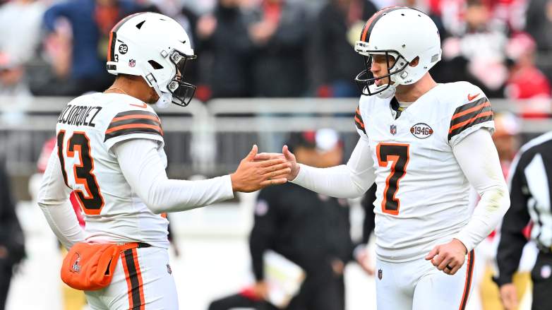 The Cleveland Browns are hoping to have both punter Corey Bojorquez and kicker Dustin Hopkins back for the postseason.