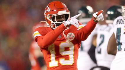 Polarizing Chiefs WR’s Status Raises Eyebrows Ahead of Super Bowl