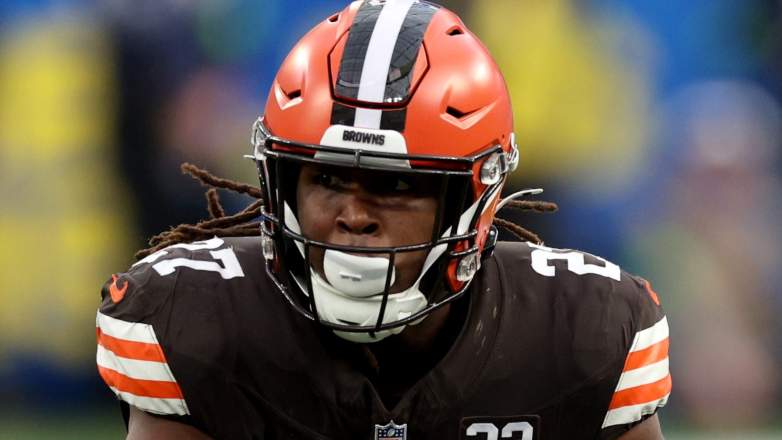The Browns brought back Kareem Hunt after Nick Chubb suffered a season-ending knee injury.