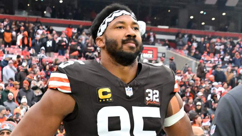Cleveland Browns star Myles Garrett missed practice on Tuesday due to a personal reason.