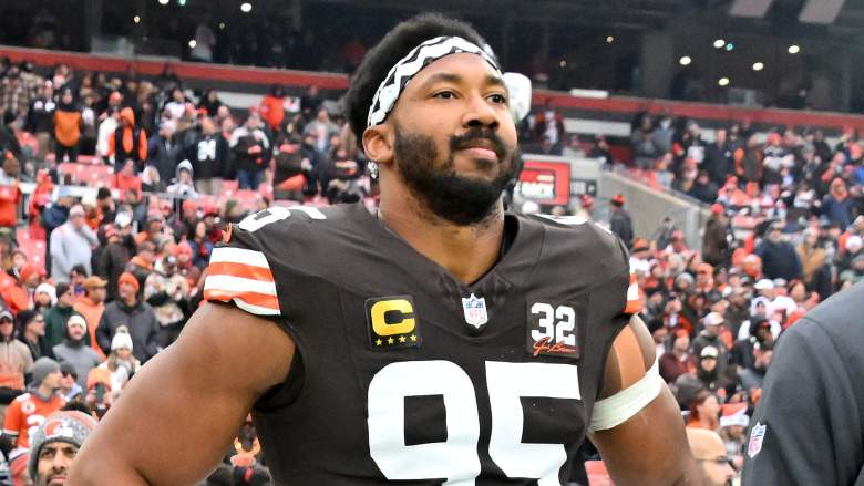 Cleveland Browns star Myles Garrett expressed his frustration after Saturday's blowout loss to the Houston Texans.