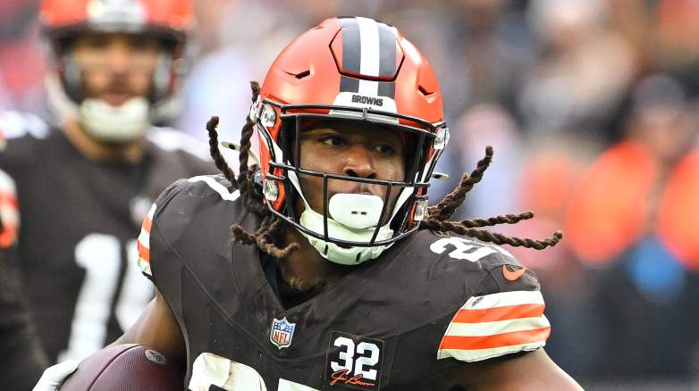 Kareem Hunt would be open to returning to the Browns next season.