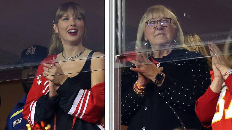 Donna Kelce, Taylor Swift