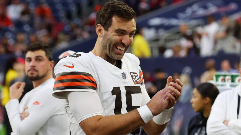 Joe Flacco and the Browns opened as a favorite for their Wild Card matchup against the Texans.