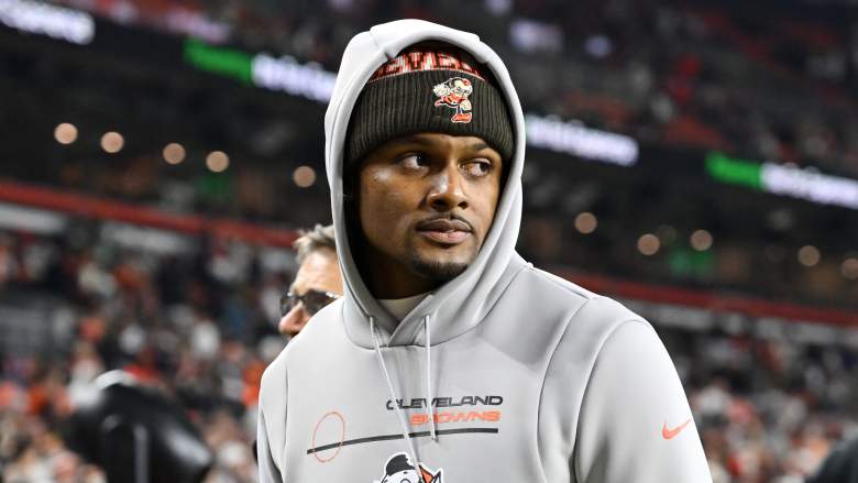 Cleveland Browns QB Deshaun Watson had some choice words for the media.