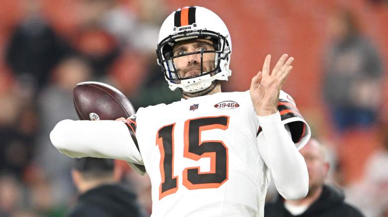 The Texans will be looking to pressure Browns QB Joe Flacco.