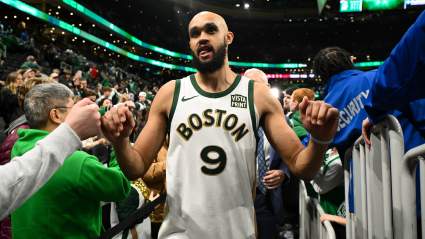 Derrick White Responds to All-Star Chants After Celtics Win