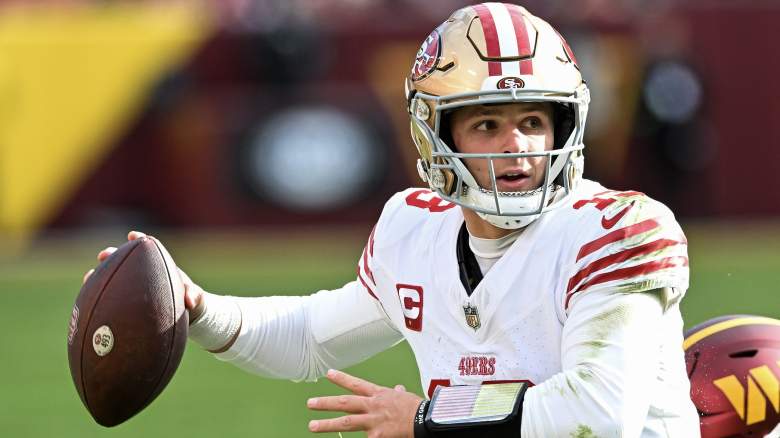 Brock Purdy of the 49ers will get Week 18 off.