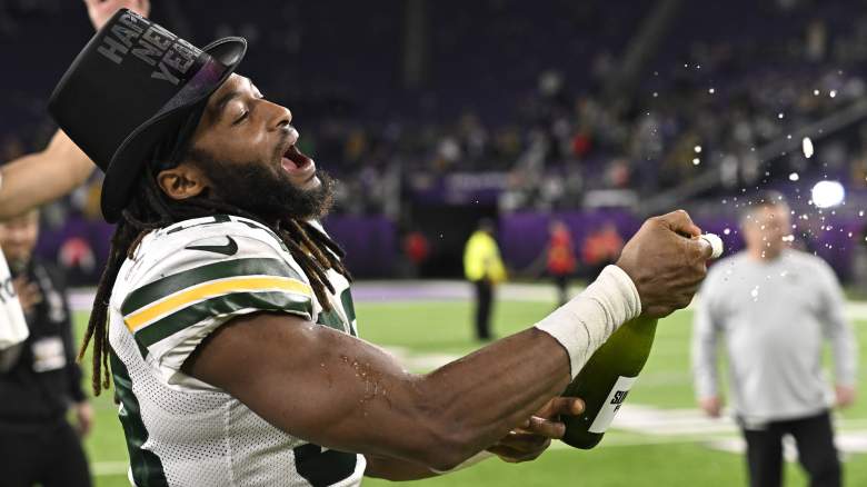 The Packers have nothing to lose against the Cowboys, Aaron Jones says.