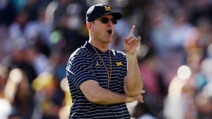 Michigan Football’s ‘Muzzled’ Jim Harbaugh Sounds Off on Sign Stealing