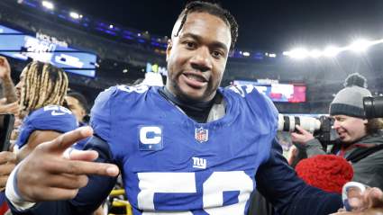 Giants’ Linebacker Bobby Okereke Reacts to All-Pro Snub