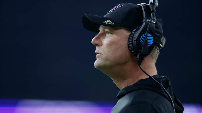 Washington Huskies Head coach Kalen DeBoer, who Brock Huard suggested could be a Seahawks head coach candidate along with Chris Peterson.