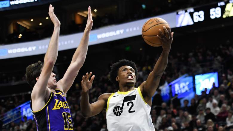 Los Angeles Lakers and New York Knicks Collin Sexton