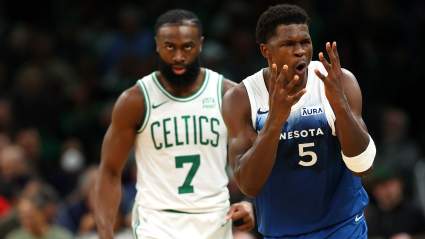 Celtics’ Jaylen Brown Goes Into Full Detail on Defending Anthony Edwards