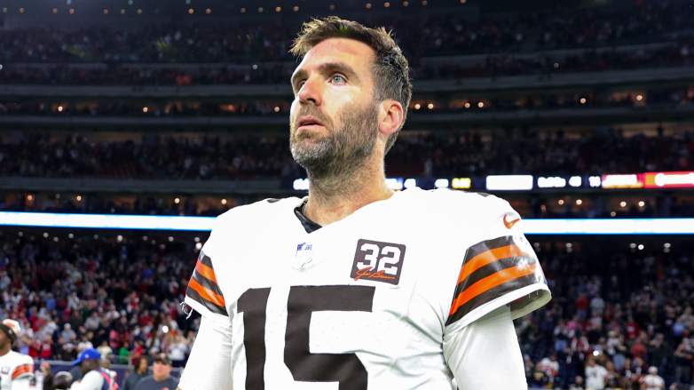 Joe Flacco is uncertain if his future is with the Cleveland Browns.