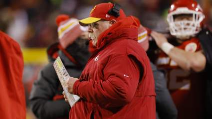 Chiefs HC Andy Reid’s Icy Mustache Goes Viral [LOOK]