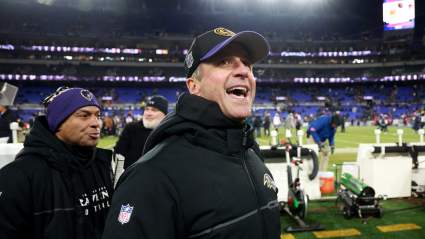 Ravens Coach John Harbaugh Goes Viral (Again) for Locker Room Dance