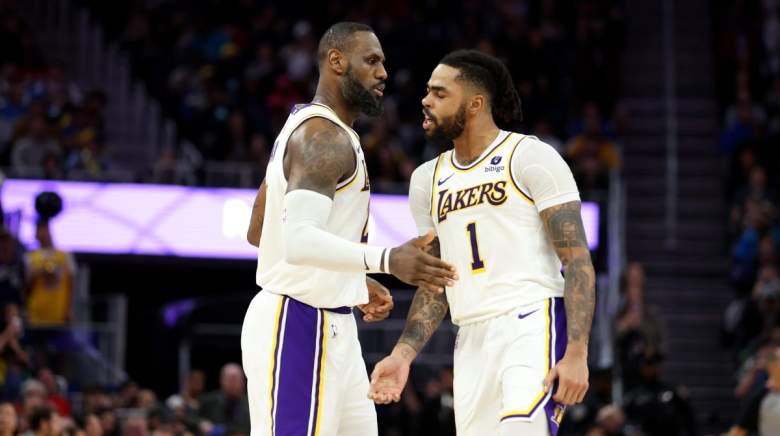 D'Angelo Russell, LeBron James, Lakers