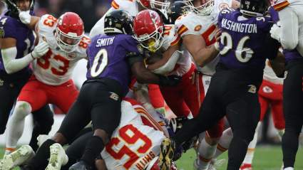 Chiefs Lineman Trolls Ravens’ Roquan Smith After AFC Championship