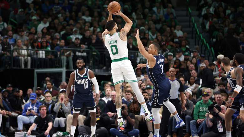 Jayson Tatum and Grant Williams