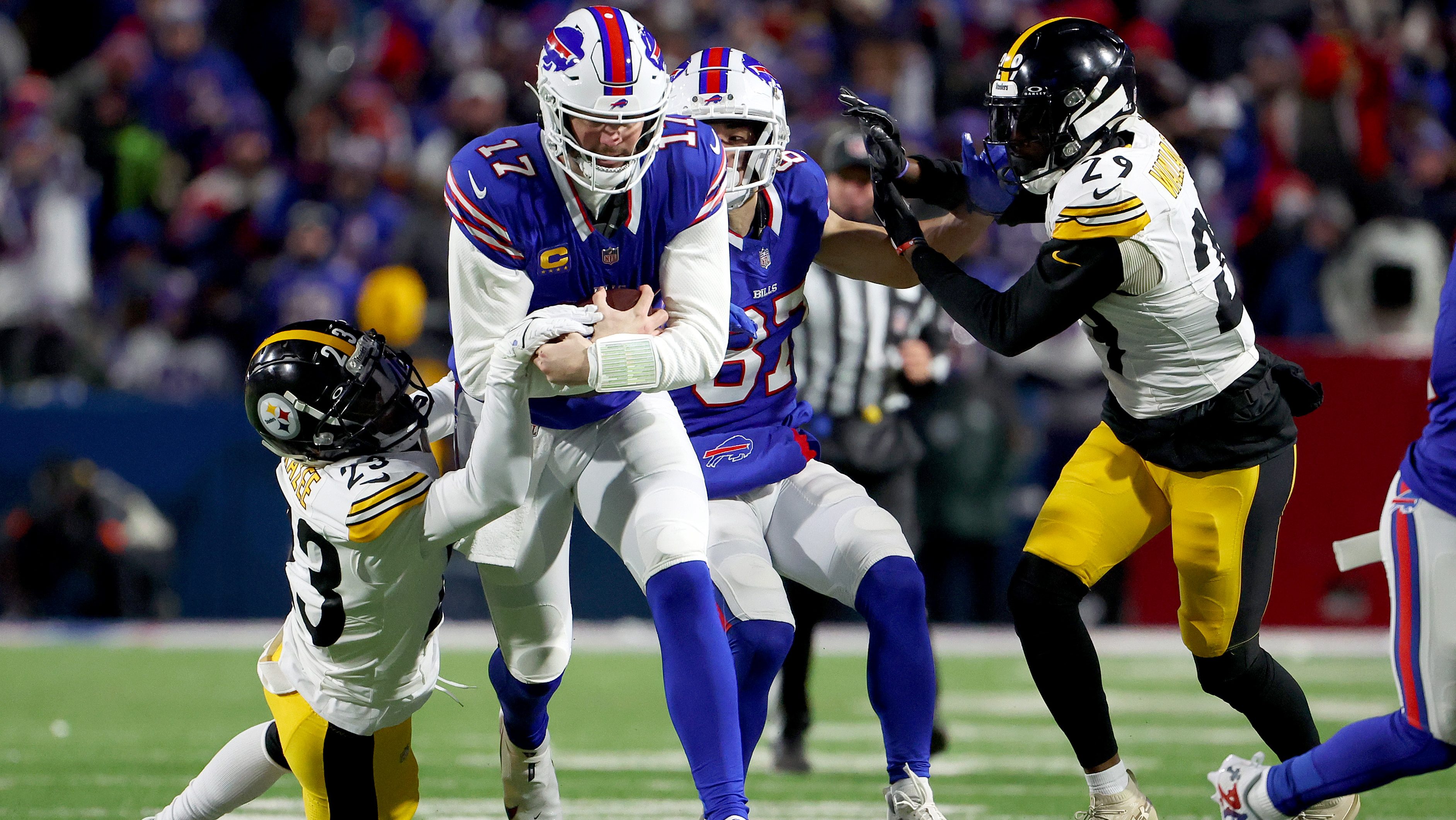 Bills QB Josh Allen Under Fire For 'Fake Slide' Against Steelers