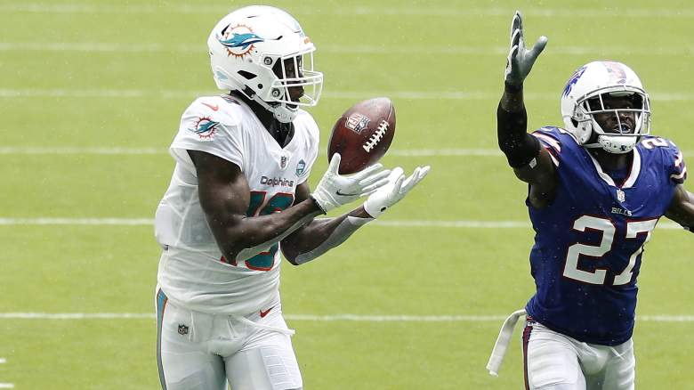 Ex-Dolphins WR Preston Williams signs with UFL's DC Defenders.