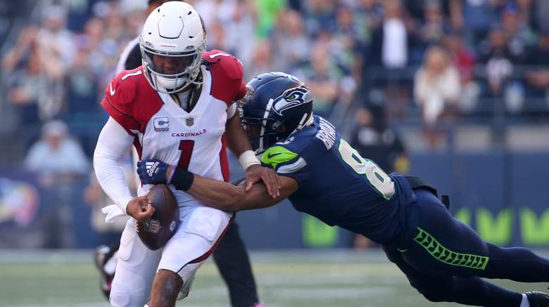 The Seattle Seahawks play Kyler Murray and the Arizona Cardinals in Week 18.