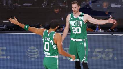 Jayson Tatum Reacts to Gordon Hayward’s Assessment of Underachieving 2019 Celtics