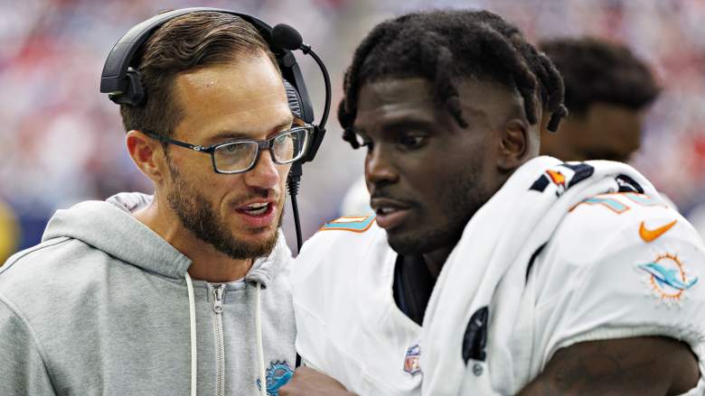 Tyreek Hill defended Dolphins head coach Mike McDaniel ahead of Super Bowl.