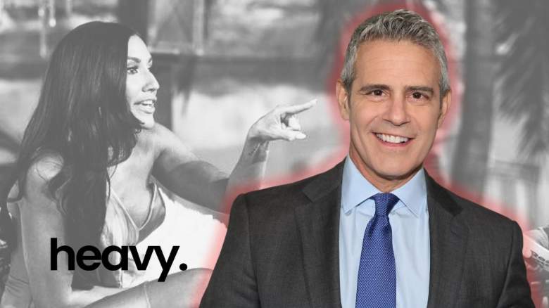 Monica Garcia and Andy Cohen