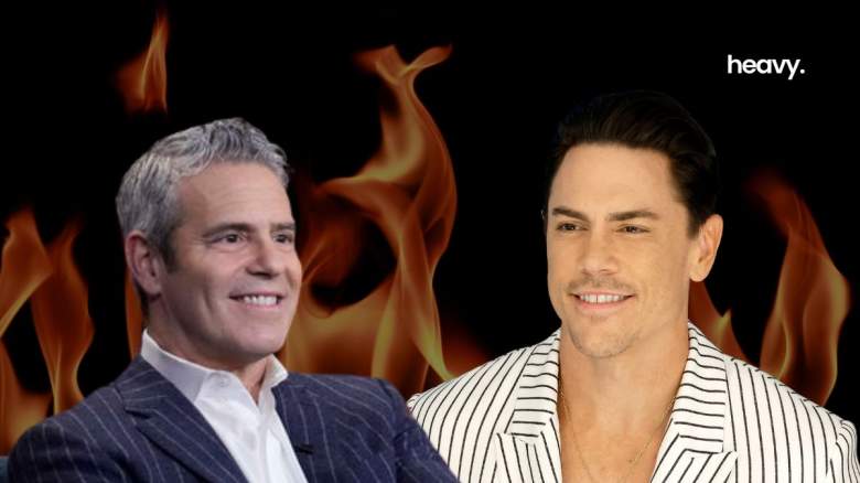 Andy Cohen and Tom Sandoval