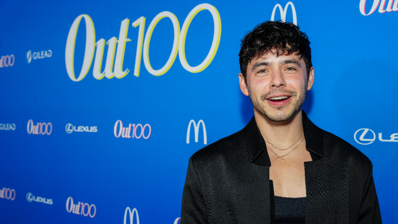 David Archuleta attends The Out 100 Party in 2023.