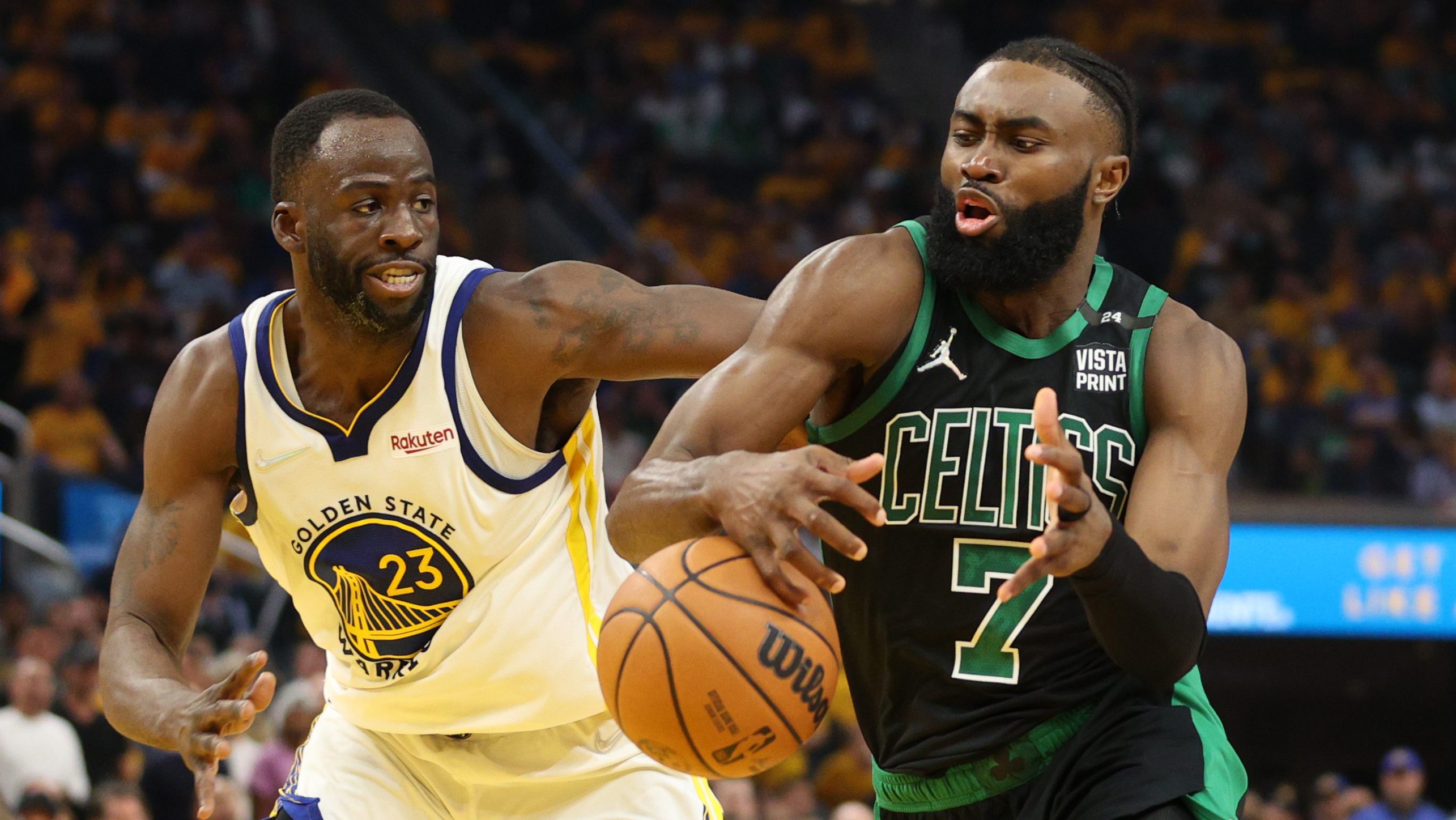 Jaylen Brown Sends Message To Draymond Green After Celtics' Finals Loss ...