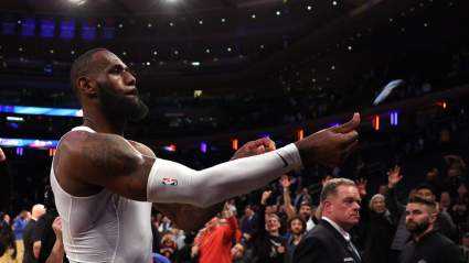 LeBron James’ Emoji Post Sparks Mixed Fan Reactions Ahead of Lakers-Knicks Game